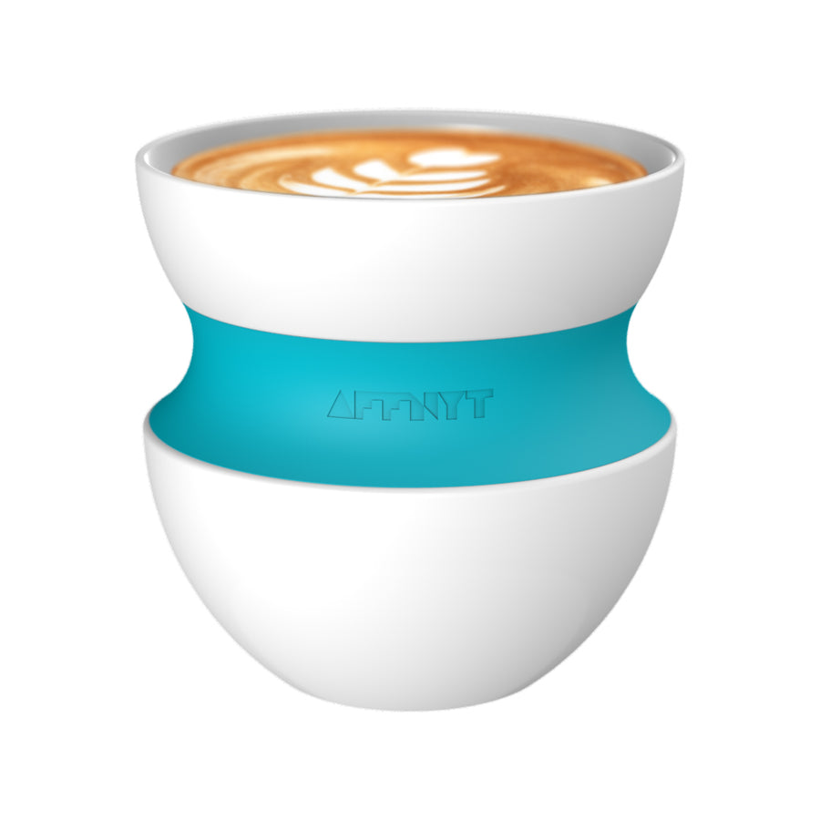 Halo Modern Coffee Cup Blue - Affnyt