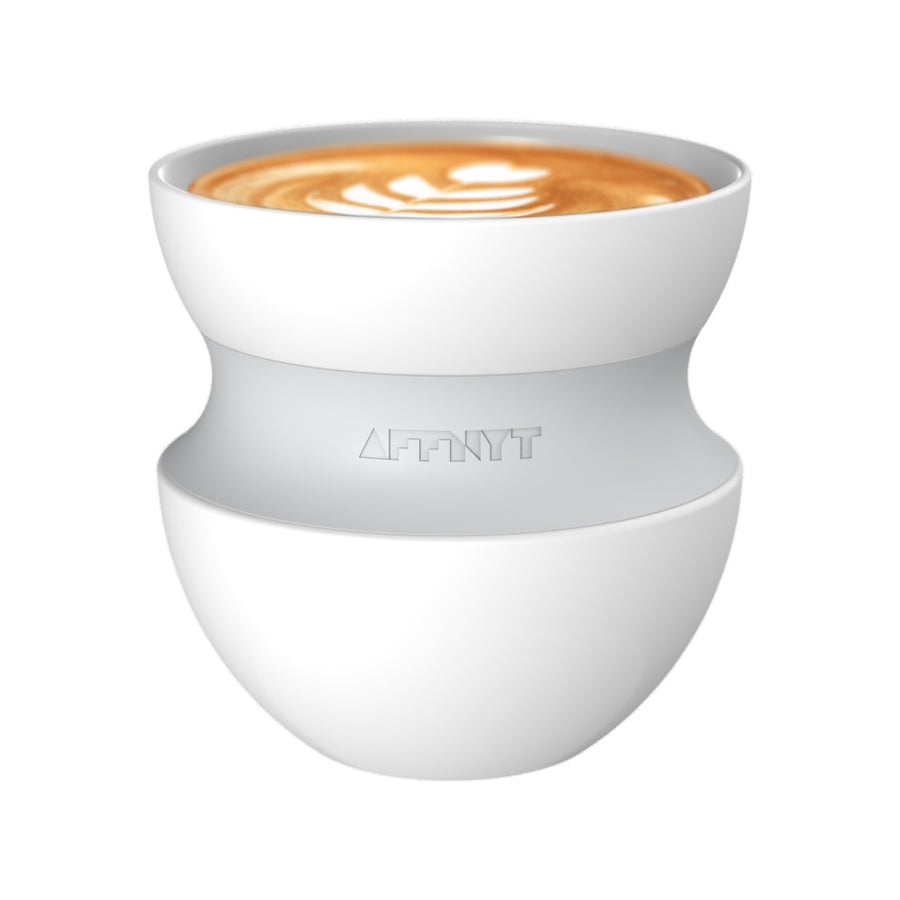 Halo Modern Coffee Cup Grey - Affnyt