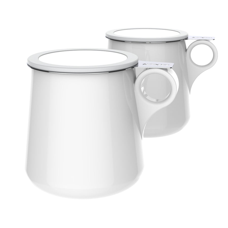 Loop Modern Tea Infuser Mug Grey - Affnyt